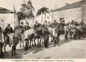 La Cavalcade à l'entrée de la Place