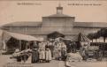 Les Halles un jour de marché