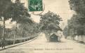 Entrée de la ville par le boulevard