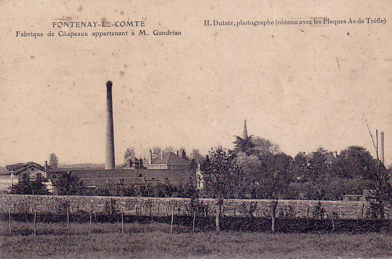 Fabrique de Chapeaux appartenant à M. Gandrian