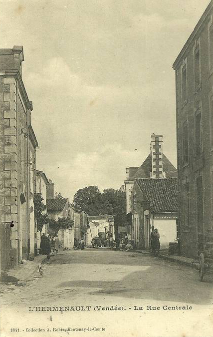 La rue centrale