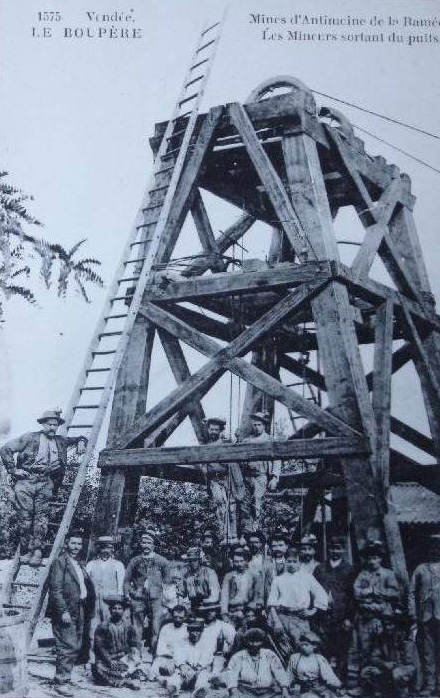 Mines d'antimoine